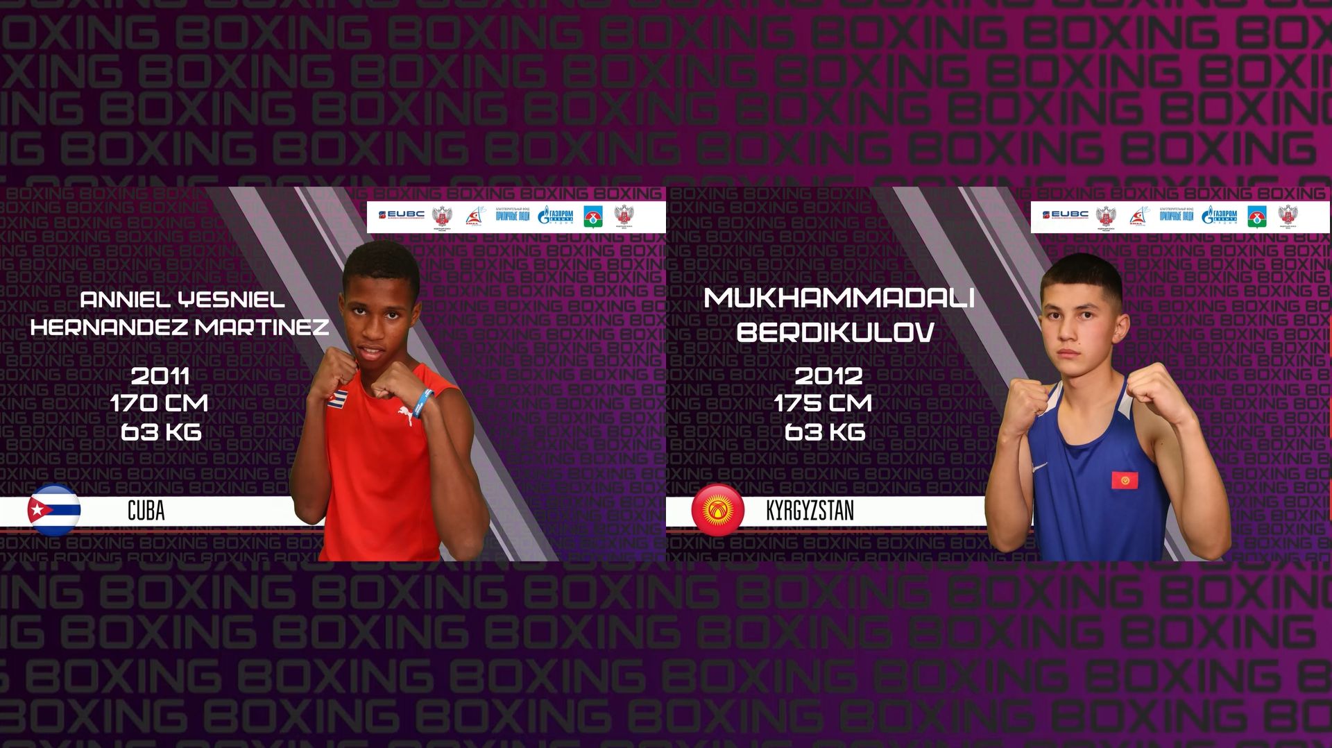 Preliminary fights. ANNIEL YESNIEL HERNANDEZ MARTINEZ vs MUKHAMMADALI BERDIKULOV смотреть онлайн