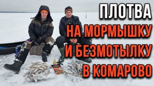 Плотва на мормышку и безмотылку в Комарово