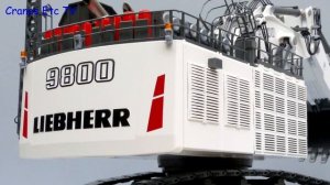 Conrad Liebherr R 9800 Mining Backhoe by Cranes Etc TV