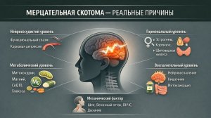Мерцательная скотома - реальные причины