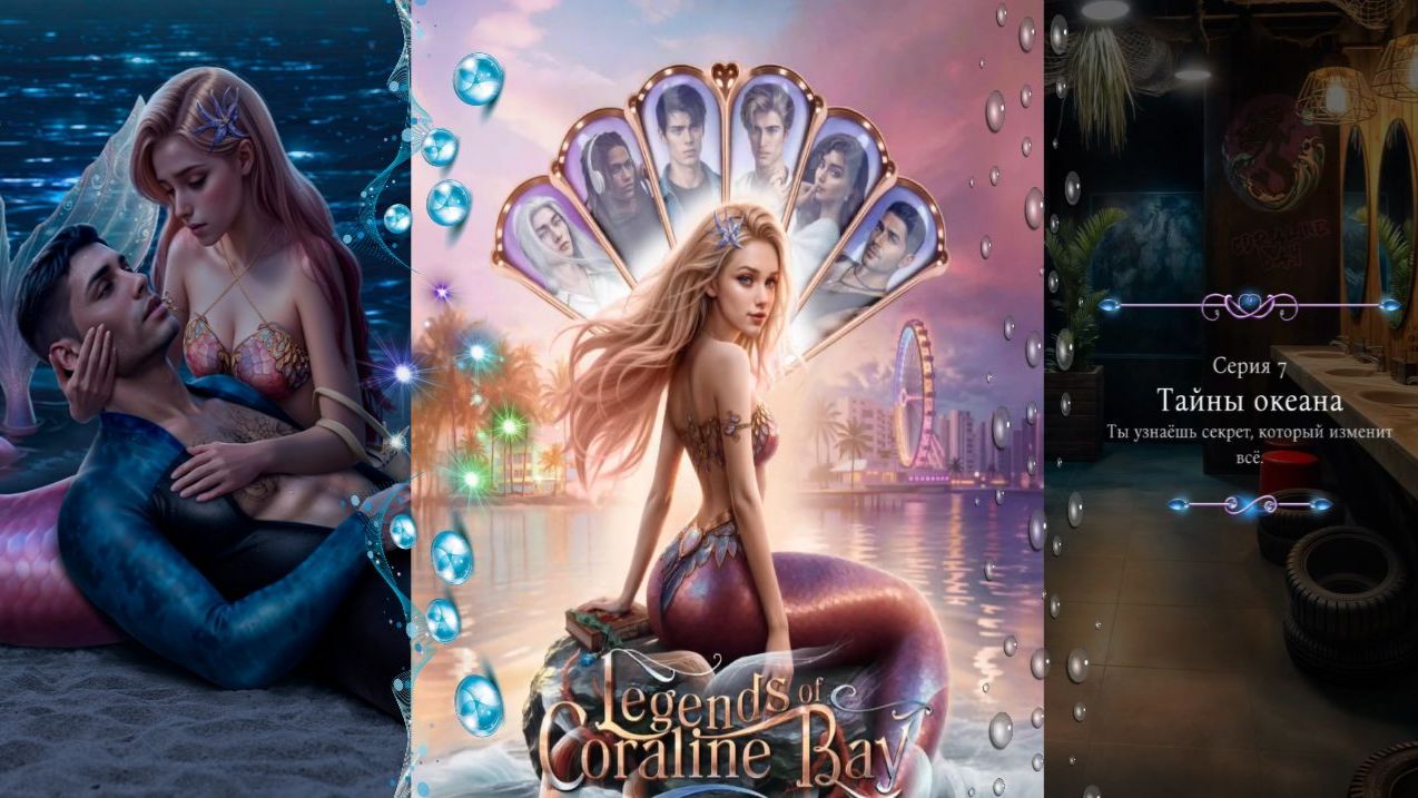 Истории Другого Мира / Легенды Коралин-Бэй / 1 Сезон / Глава 7 / Тайны океана / 💎