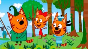 МУЛЬТИК ТРИ КОТА ДЛЯ ДЕТЕЙ - УЧИМ ЦВЕТА И ЦЫФРЫ - РАЗВИВАЮИЙ МУЛЬТИК