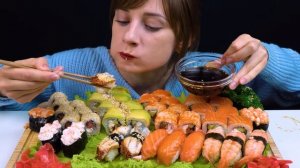 Mukbang ASMR|Подписывайтесь на канал🍣✨ 💜✨
