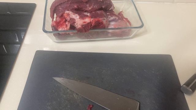 Мясо купила впрок.