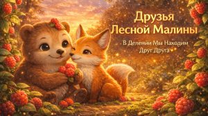 Киберно Мультфильмы - 🐻🦊 Друзья Лесной Малины. В Делении Мы Находим Друг Друга