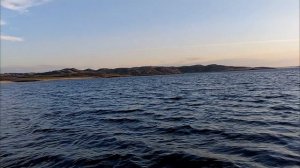 Губа Териберская, красивый закат. Иду домой