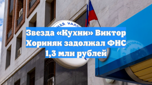 Звезда «Последнего богатыря» Хориняк задолжал ФНС 1,3 млн рублей