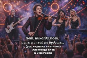 Нет, никогда моей, и ты ничьей не будешь…(рок, скрипка, синтипоп) Александр Блок & Vibe Poems