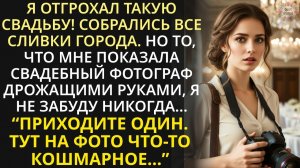 Вздорная невеста унижала фотографа на свадьбе, ещё не зная, что её ужасная тайна попала в кадр...