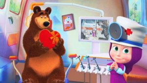 Маша и Медведь | Маша Зубной Врач Спешит на Помощь к своим Друзьям | Маша и Медведь Смотреть