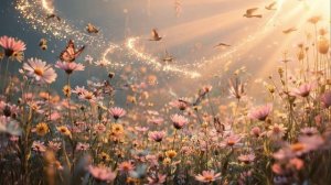 футаж летний луг