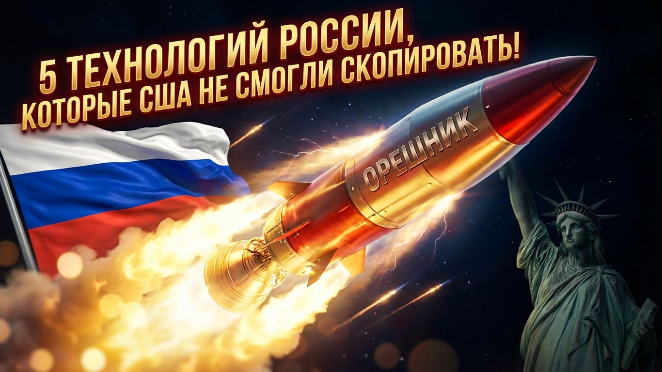 Русских не догнать! США не смогли скопировать пять лучших технологий России смотреть онлайн