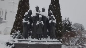 Пешком по...Дивеево. Снежная красота.