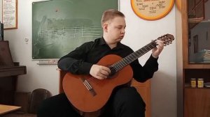 Круглов Н. 13 лет. - М. Джулиани "Аллегретто". Преп. Дроздов С.С.