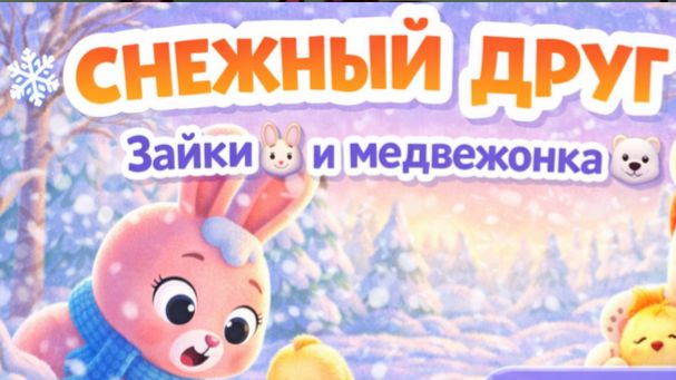 ДОБРАЯ ПЕСЕНКА ДЛЯ ДЕТЕЙ МИШКА И ЗАЙКА ! ТОПА И ДРУЗЬЯ! СНЕЖНЫЙ ДРУГ ВЕСЕЛАЯ ПЕСЕНКА ДЛЯ РЕБЁНКА смотреть онлайн