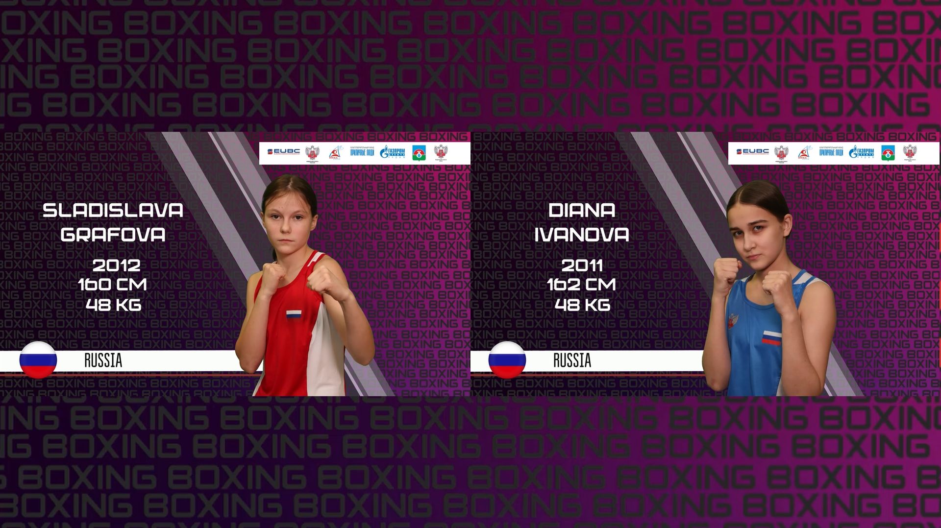 Preliminary fights. Sladislava Grafova vs Diana Ivanova смотреть онлайн