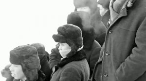 1973 год. Тюмень. Хоккейный матч