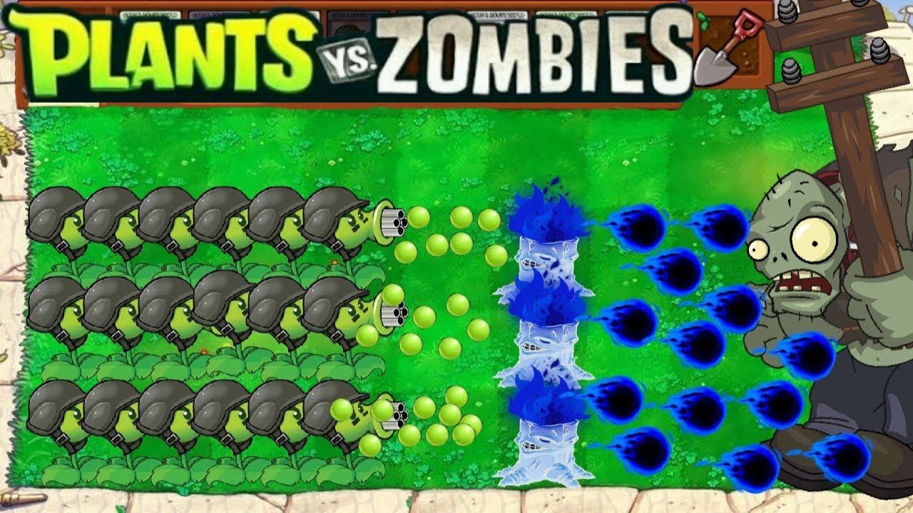 Зомби против растений! Hybrid Plants vs Zombies PvZ Растения против Зомби ПвЗ смотреть онлайн