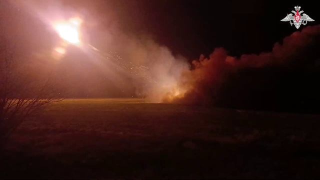 Боевая работа расчет РСЗО «Ураган» группировки войск «Днепр» смотреть онлайн