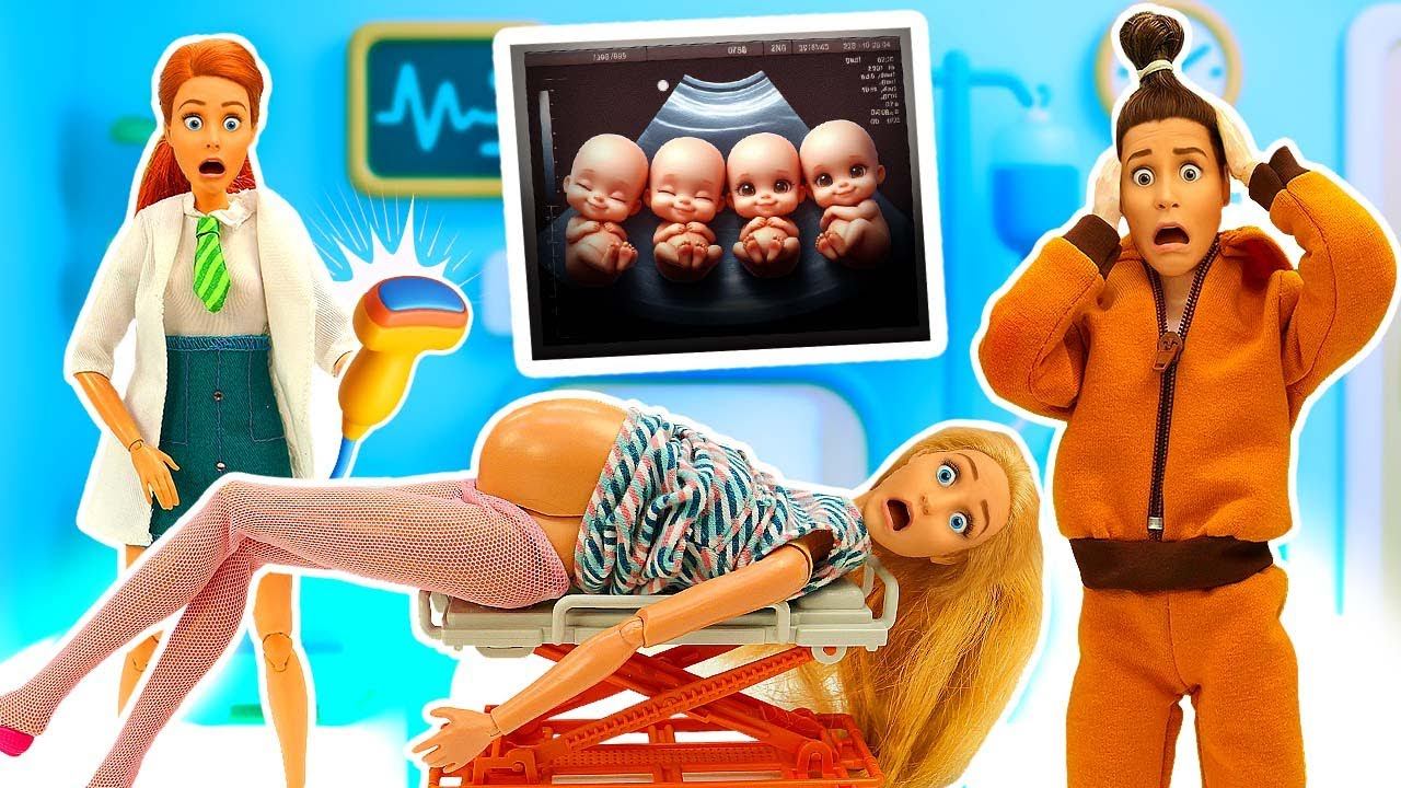 Барби и Кен ищут идеальную коляску ✨ — Скорая помощь, УЗИ и СЮРПРИЗ! смотреть онлайн