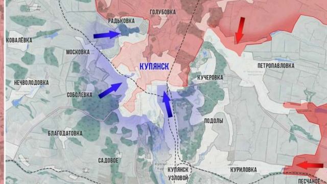 Купянск находится в режиме зачистки. МО. смотреть онлайн