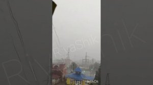 Опять град в Ейске. 03.08.23 г.