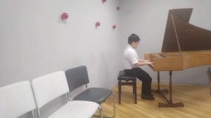 Гордей Сасин (И.С. Бах «Менуэт ля минор»)