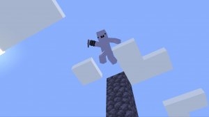 Делаю трюки в майнкрафте