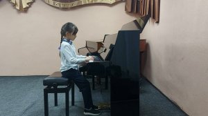 Елисеенко Ева ДМШ № 64 г. Мыски - А. Хачатурян "Скакалка"