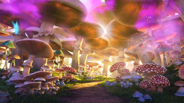 Грибная фантастическая деревня - Музыкальная атмосфера в стиле фэнтези смотреть онлайн