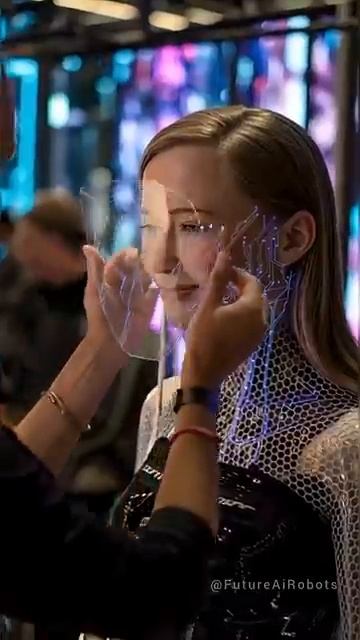 Shes Not Alive But She Feels So Real FutureAiRobots смотреть онлайн