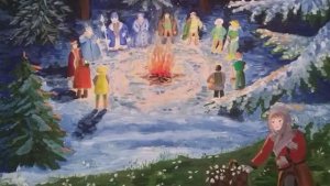 Рождественский спектакль "12 месяцев"