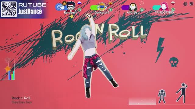 Just Dance: Rock N Roll - Avril Lavigne смотреть онлайн
