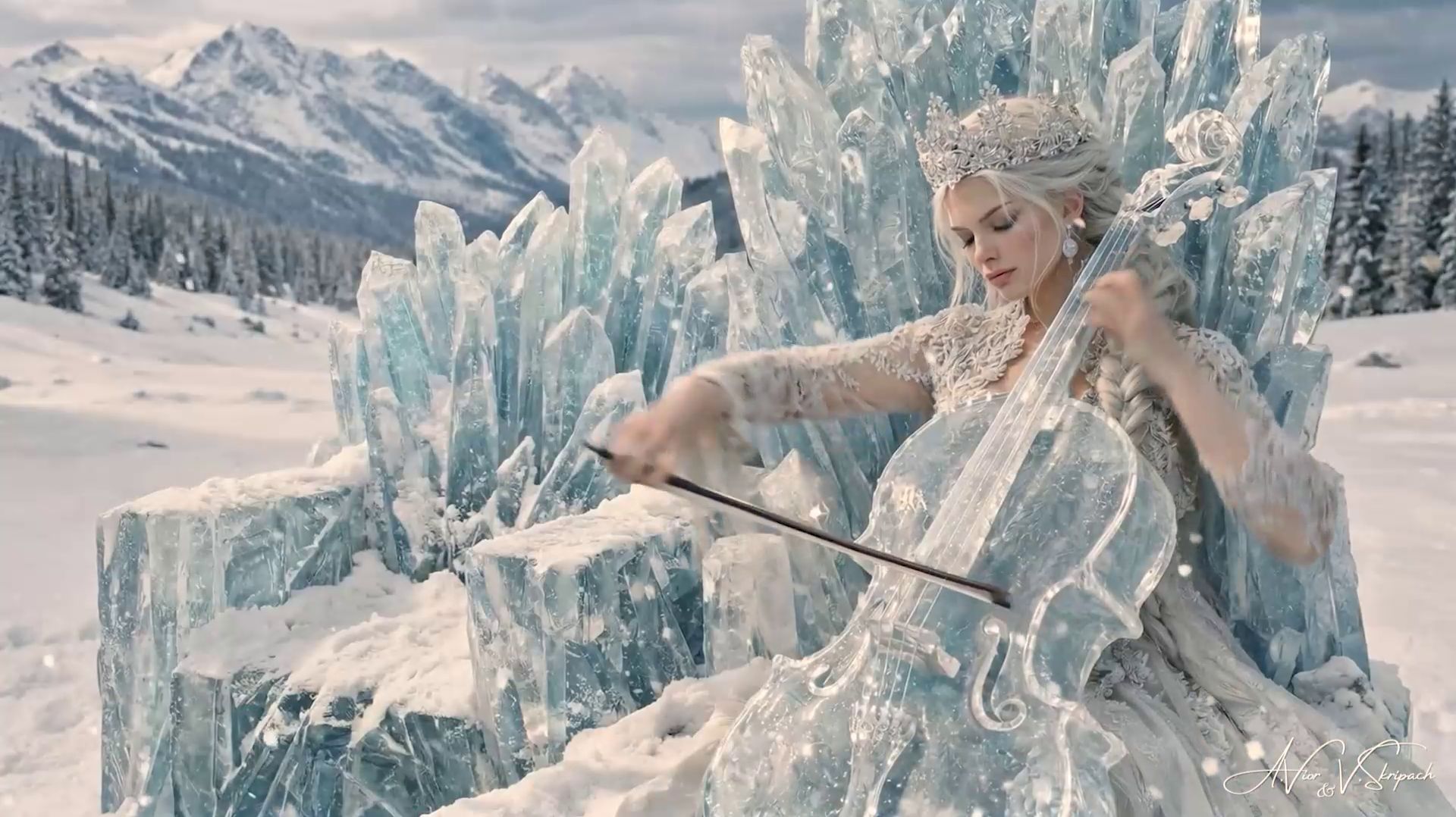 Янвapь - 12 месяцев [AI клип] смотреть онлайн