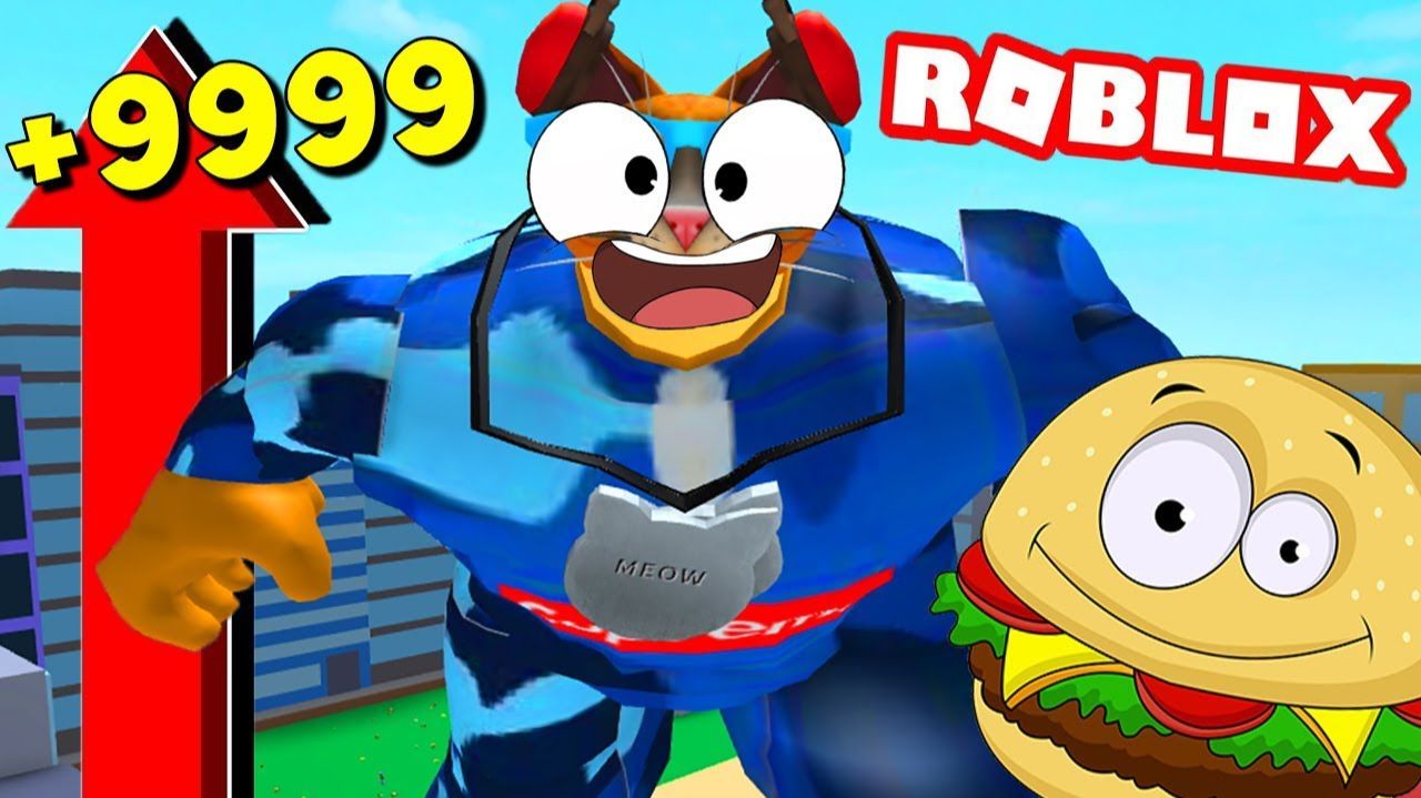 САМЫИ ТОЛСТЫИ КОТ В МИРЕ! СИМУЛЯТОР ТОЛСТЯКА! ROBLOX