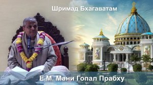 16.01.2026 || Шримад Бхагаватам 11.5.25 || Е.М. Мани Гопал Прабху
