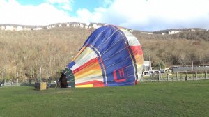 Летаем на воздушном шаре в Адыгее. Даховская.