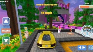 ненастоящий странный Майнкрафт