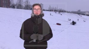 ❄️ Столица Республики снова в снегу!