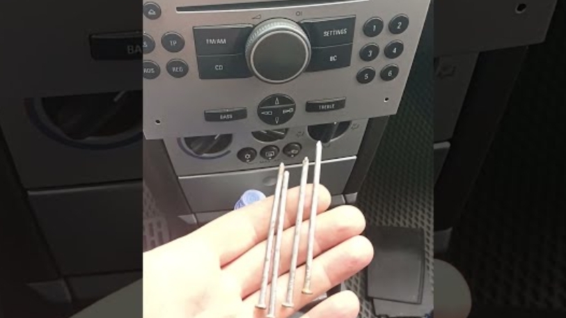 Как снять магнитолу опель смотреть онлайн