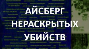 АЙСБЕРГ нераскрытых убийств Часть 31 | Катастрофа рейса 870, Убийства паракватом, Малакия Логан