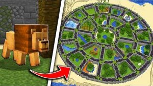 Я Поймал НАСТОЯЩИХ ЖИВОТНЫХ в Майнкрафт Хардкор и ПОСТРОИЛ для Них ЗООПАРК! Minecraft MrBeast ДАКПЛЕ