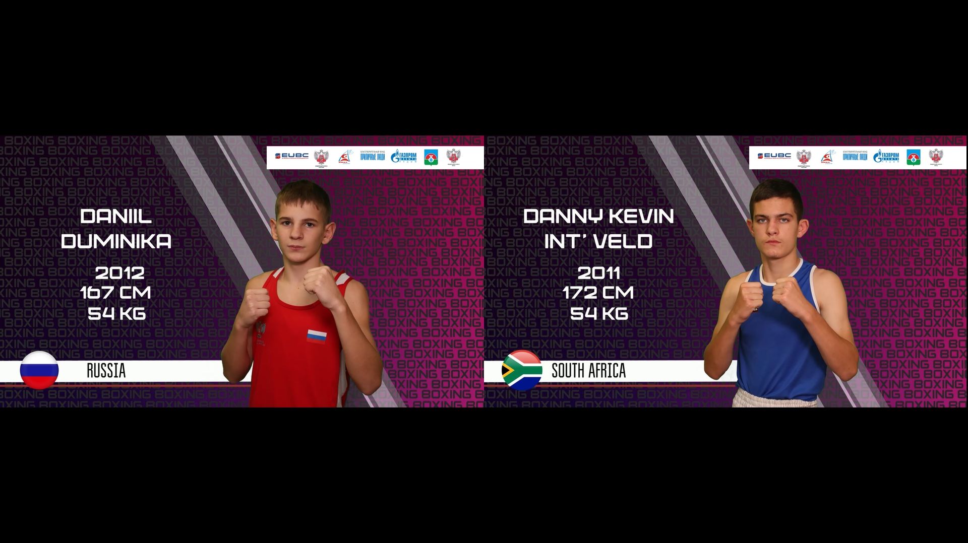 Preliminary fights. Duminika Daniil vs Danny Kevin Int'veld смотреть онлайн
