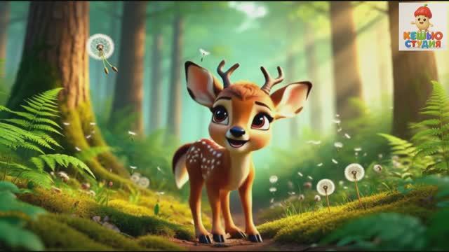 Оленёнок Му - Детская песенка для малышей