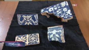 Московские археологи отреставрировали коллекцию старинных печных изразцов