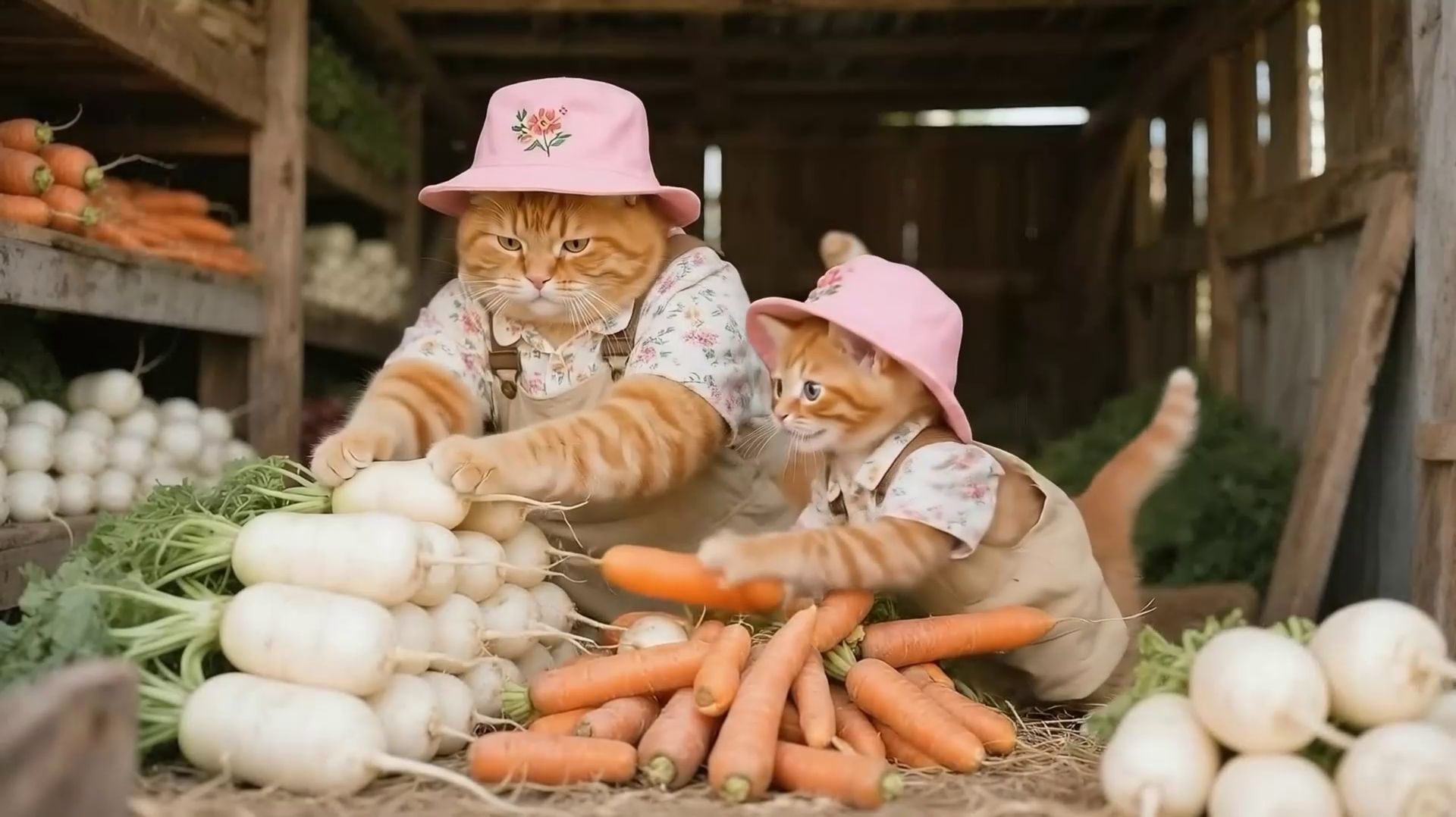 Котики и урожай смотреть онлайн