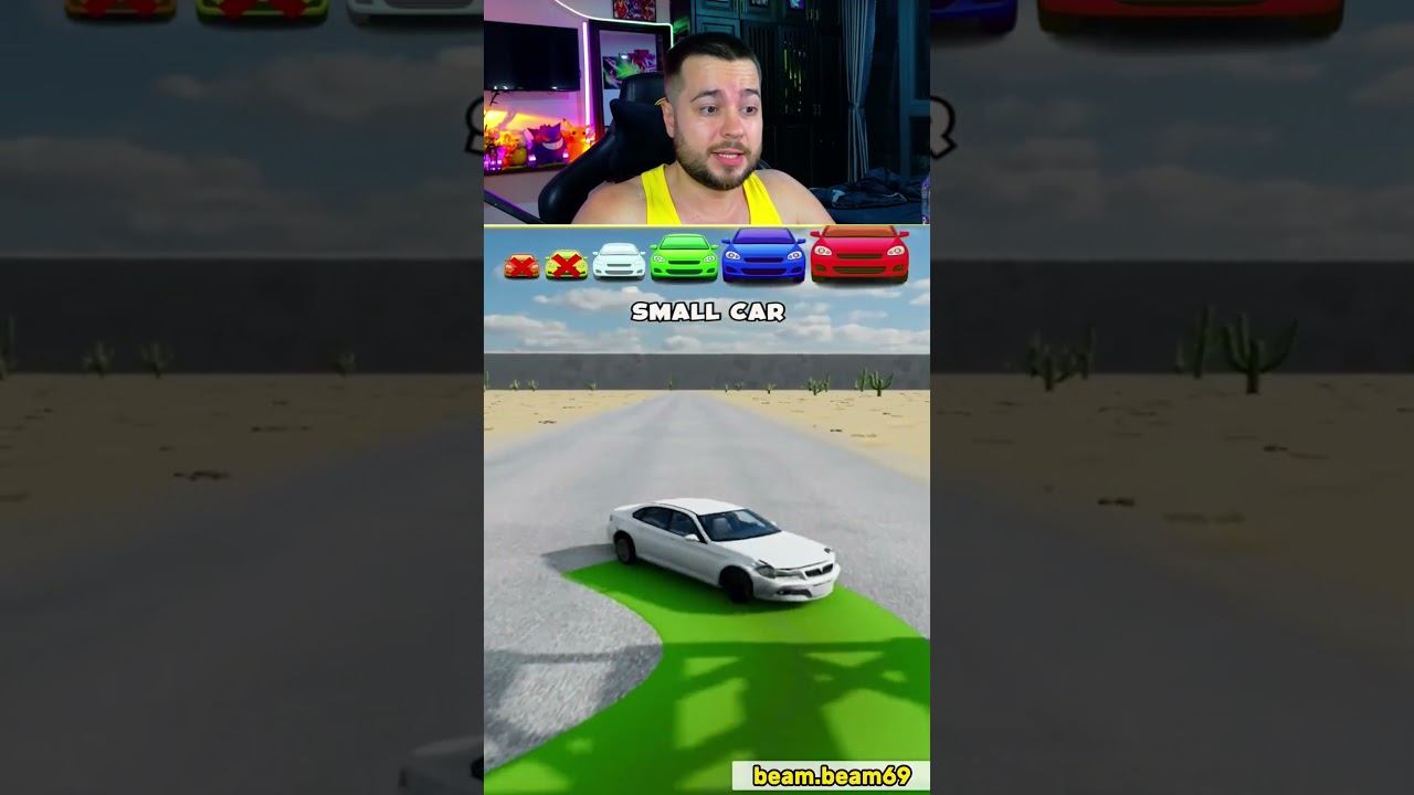 Большие и Маленькие МАШИНЫ vs дорога из Minecraft  #shorts #марти смотреть онлайн