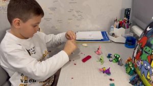 лепим фигурку из банбан