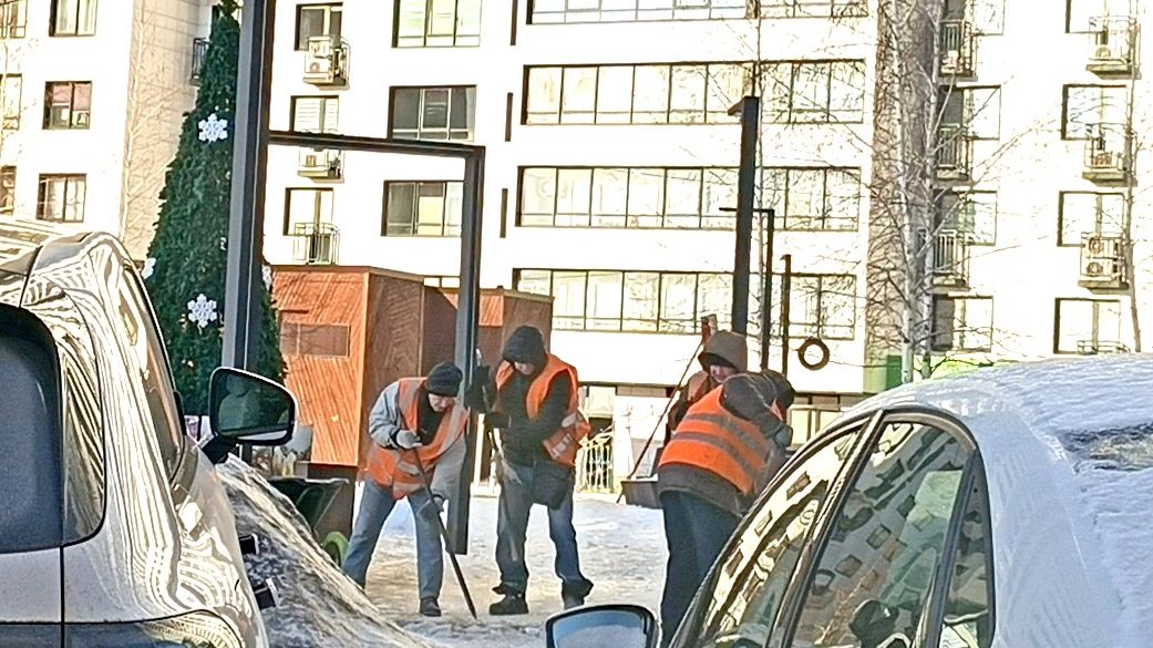 Я видел дворников, Они реально существуют)))) смотреть онлайн