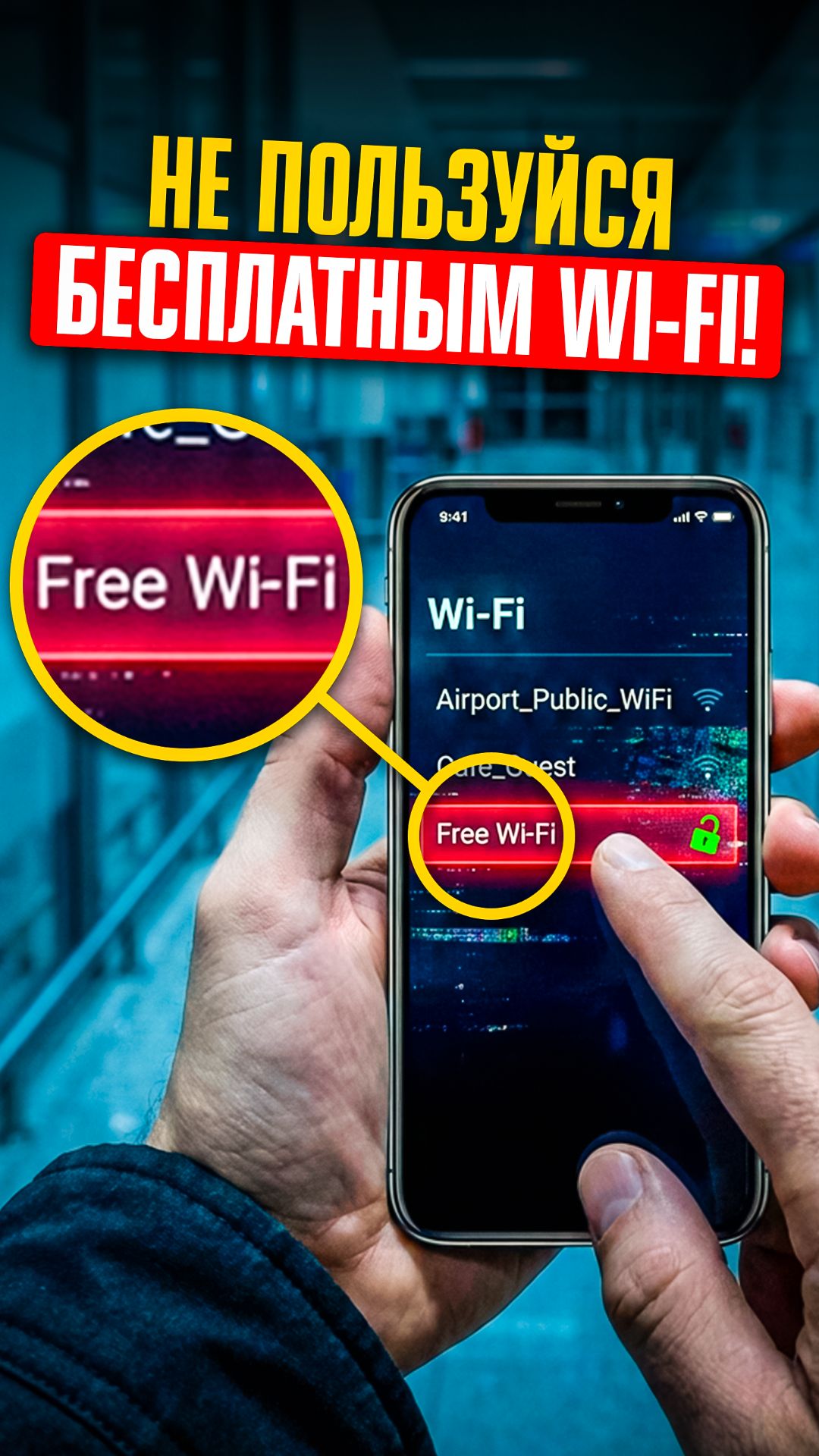 ❌ НИКОГДА НЕ ПОЛЬЗУЙСЯ БЕСПЛАТНЫМ WI-FI! ❌ смотреть онлайн